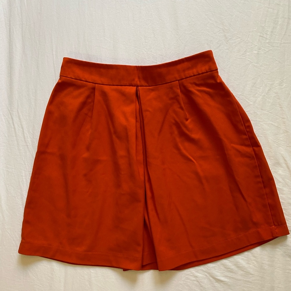 Mini flare skirt